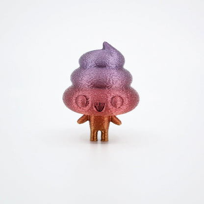 Jebii-kun Fuzzy Multi-colored 3D Poop Figure (SDCC Exclusive)