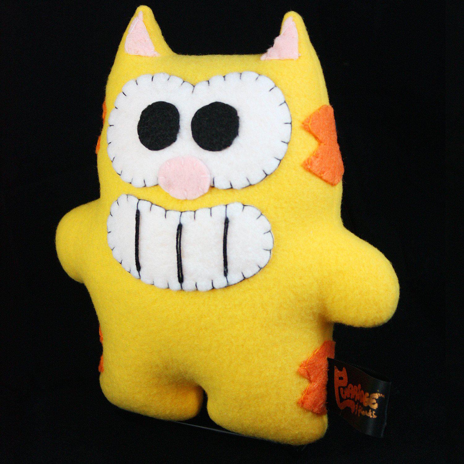 Handmade Mini Ringo the Cat 7" Plush - Furry Feline Creatives 