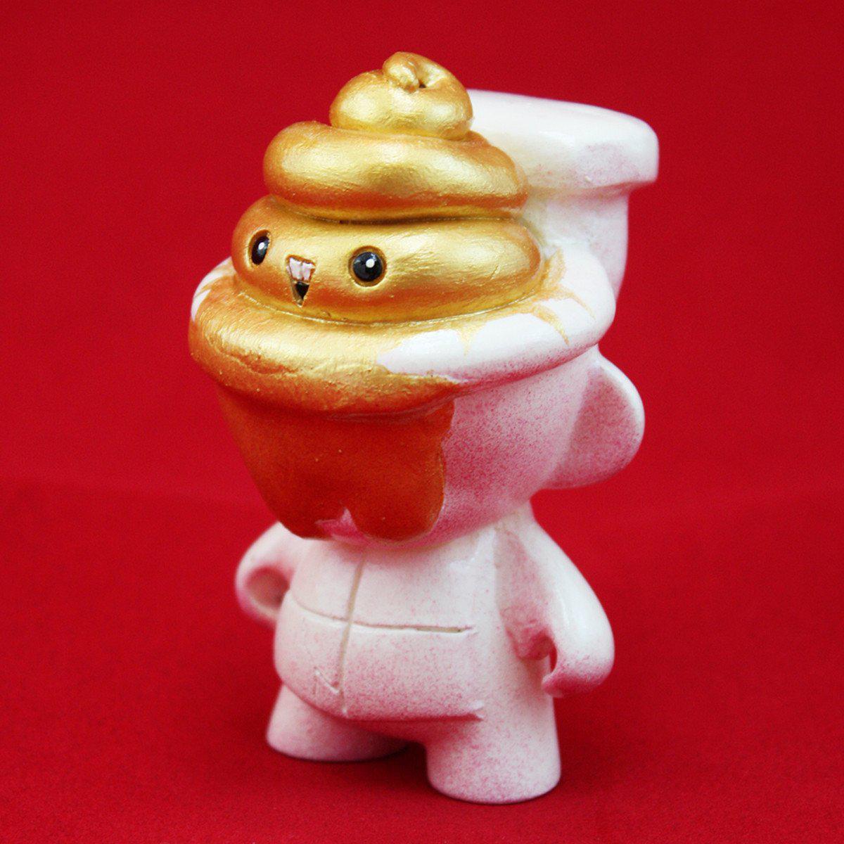 Art Toys - Golden Turd 3.5" Resin Figure