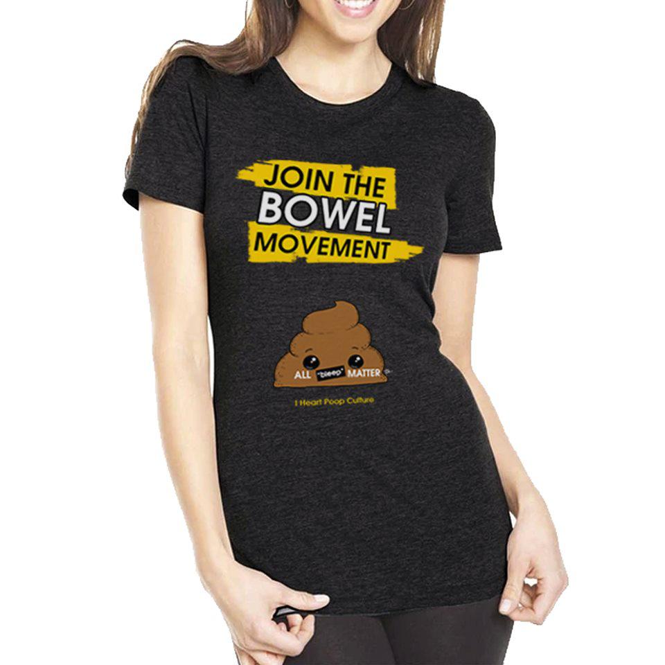 Join The Bowel Movement Women's Tee - Furry Feline Creatives 